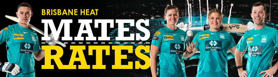 BRISBANE HEAT - Mates Rates - Mates Rates WEBSITE Landing page banner - 900x250 BRISBANE HEAT - Mates Rates - Mates Rates WEBSITE Landing page banner - 900x250