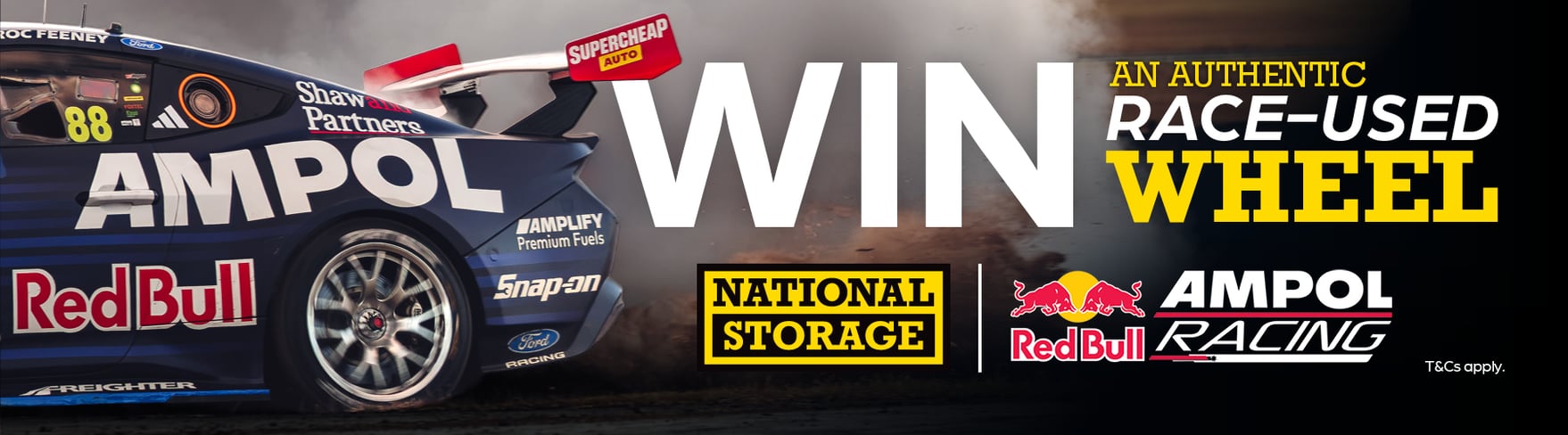 NS Triple Eight Win a Race-Used Wheel Assets V2