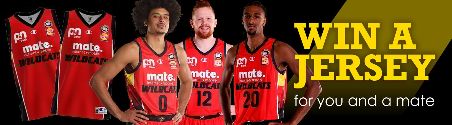 PERTH WILDCATS - Win a jersey for you and a mate 2023 - WEBSITE Landing page banner 900x250 PERTH WILDCATS - Win a jersey for you and a mate 2023 - WEBSITE Landing page banner 900x250