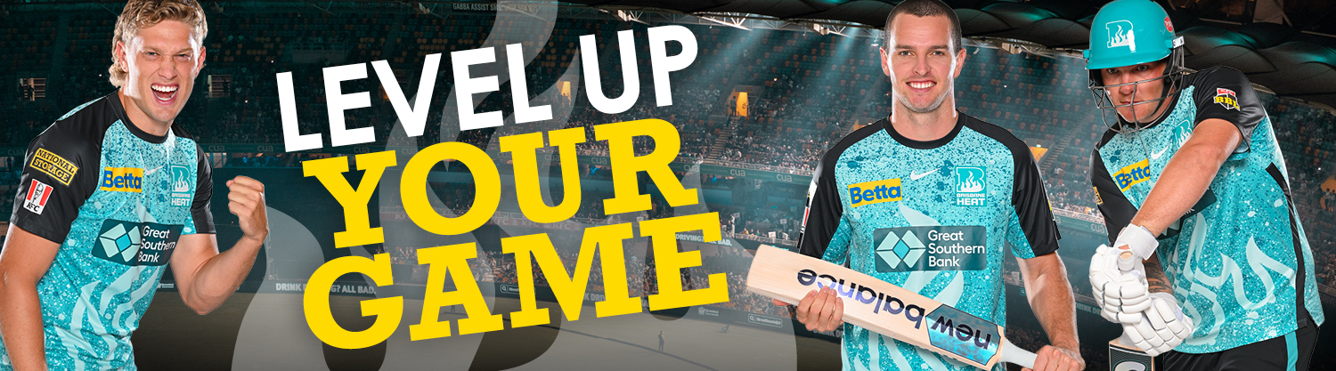 BRIS HEAT -  Level up your game 2023 - WEBSITE Landing page banner 900x250